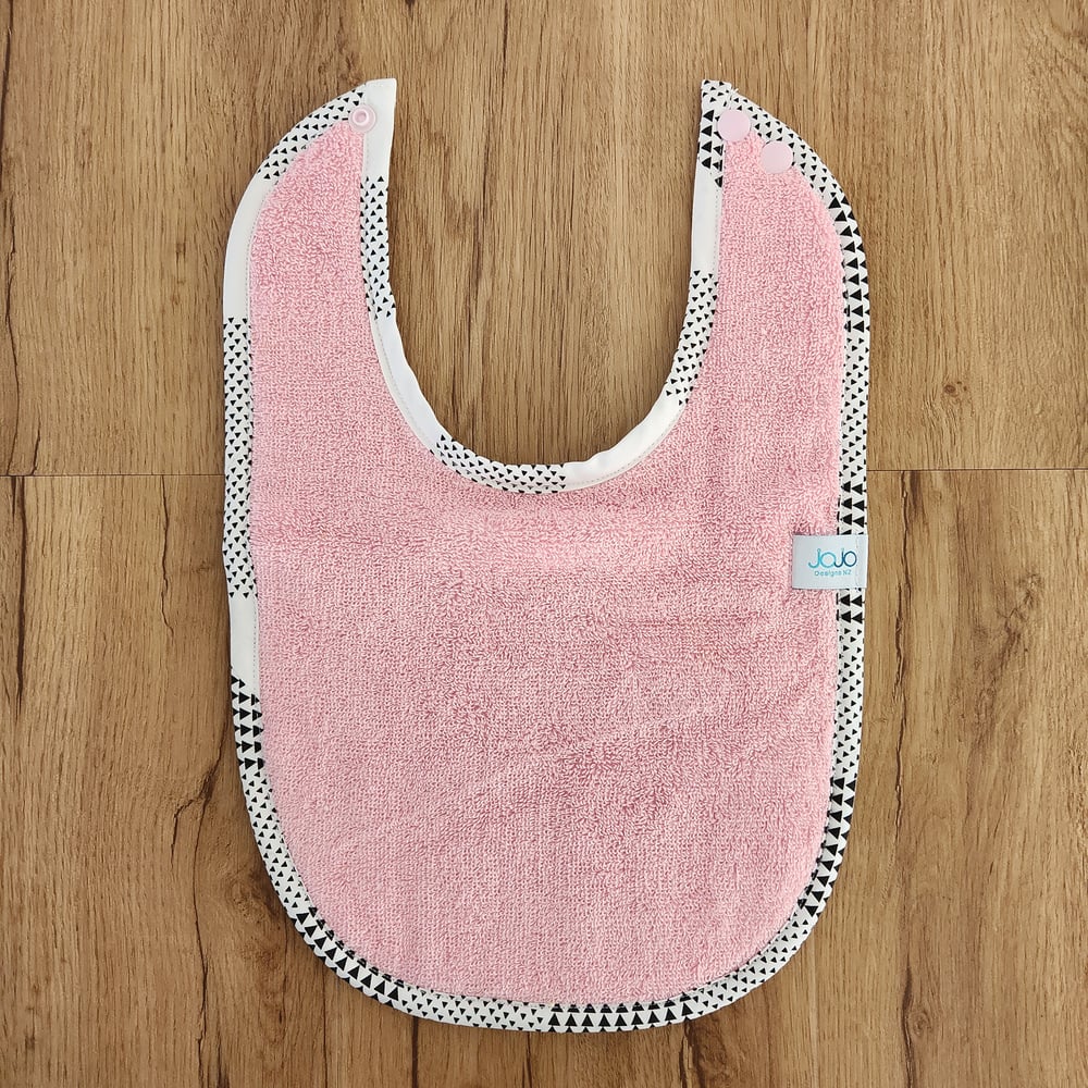 Image of Meal Bib - Baby Pink