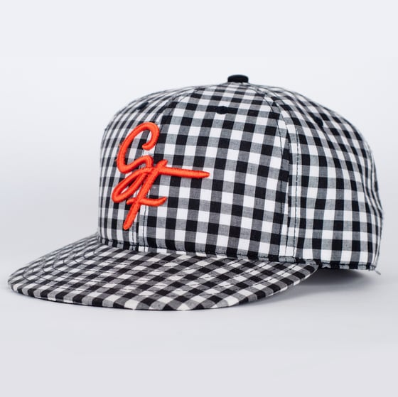 Image of "4fifteen Giant" Gingham Fitted Cap