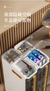 Bathroom Crevice Cabinet Acrylic Storage Rack Toilet Drawer Mobile Storage Rack Kitchen Organizer 