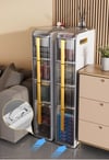 Bathroom Crevice Cabinet Acrylic Storage Rack Toilet Drawer Mobile Storage Rack Kitchen Organizer 