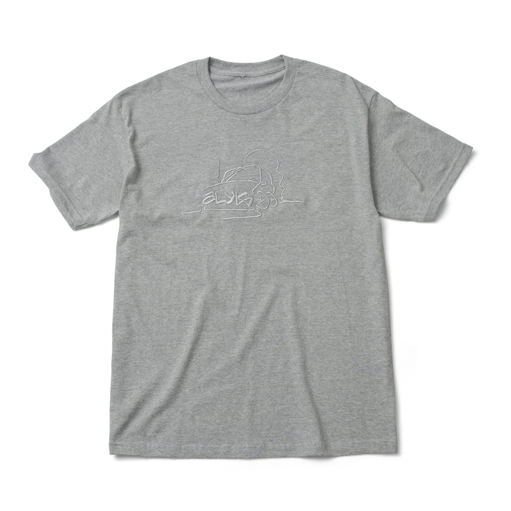 Image of RPM - Short Sleeve Embroidered T-shirt - Heather Gray