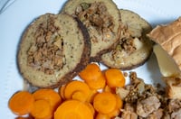 Image 2 of Seitan Turkey Roast with Apple Sausage Stuffing