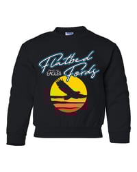 FLATBED FORDS Sunset Logo Youth Sweatshirt