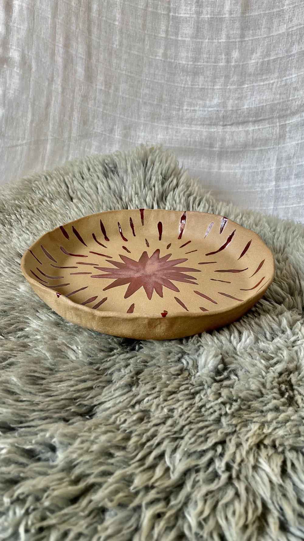 Platón El Sol y su Creación - Beige Circular