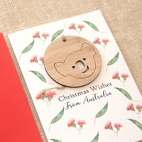 Image 4 of Australian Made Christmas Cards. Across the Miles. 4 Designs.