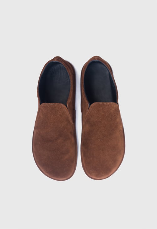 Image of Slip-On Sneakers in Spice Suede - 38 EU - Ready to ship
