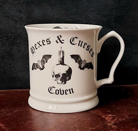 Image of Hexes and Curses tankard mug