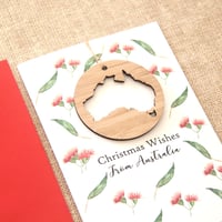 Image 1 of Australia Christmas Cards. 4 Designs. Australian Made Card.