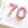 20th Wedding Anniversary Card. China Anniversary Gift. 4 Colours. 
