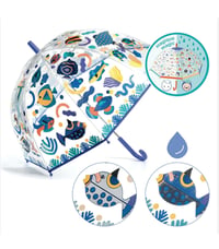 Image 1 of Djeco Magic Colour changing Kids' Umbrella