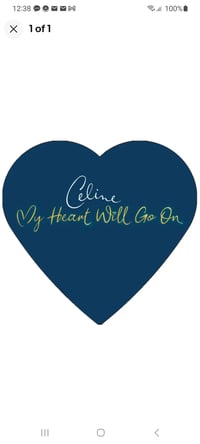 Celine- My Heart will go on Keyring