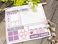 Image 1 of Game Screen Enamel Pin Banner