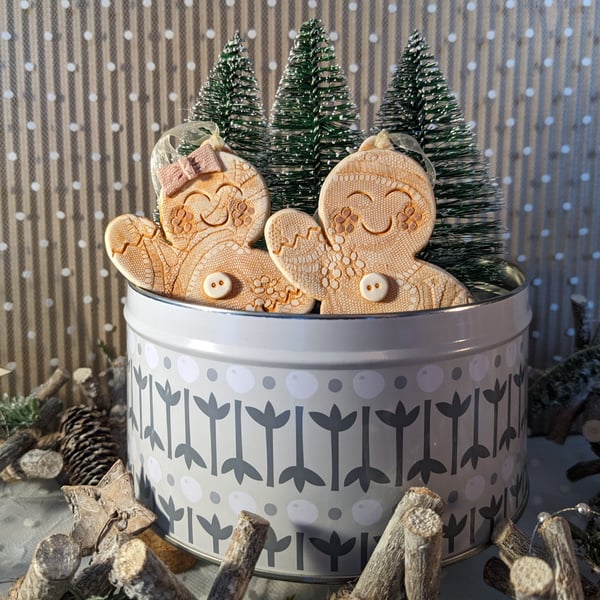 Image of Gingerbread People Decorations 