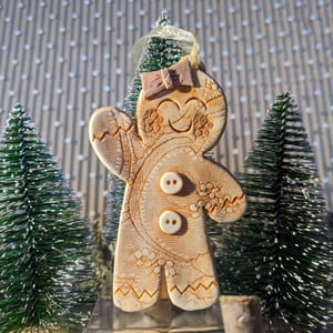 Image of Gingerbread People Decorations