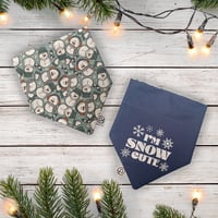 Image 1 of Reversible I’m Snow Cute Bandana 