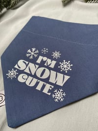 Image 2 of Reversible I’m Snow Cute Bandana 