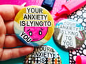 Pin: YOUR ANXIETY IS LYING TO YOU Collage