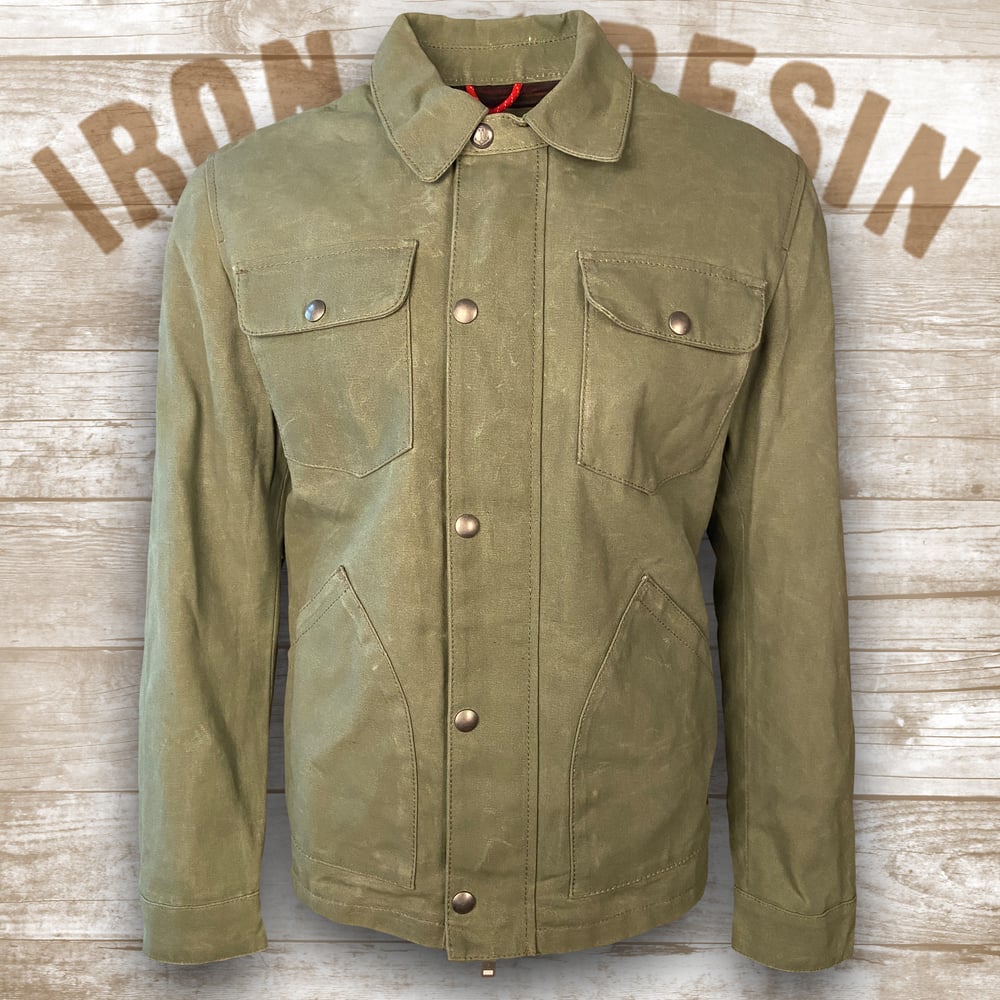 Image of IRON&RESIN CRUISER WAXED JACKET