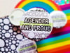 Pride Pin: Agender and Proud