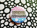 Pride Pin: Bigender and Proud