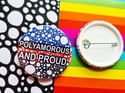 Pride Pin: Polyamorous and Proud