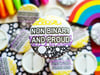 Pride Pin: Non-Binary and Proud