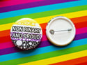 Pride Pin: Non-Binary and Proud