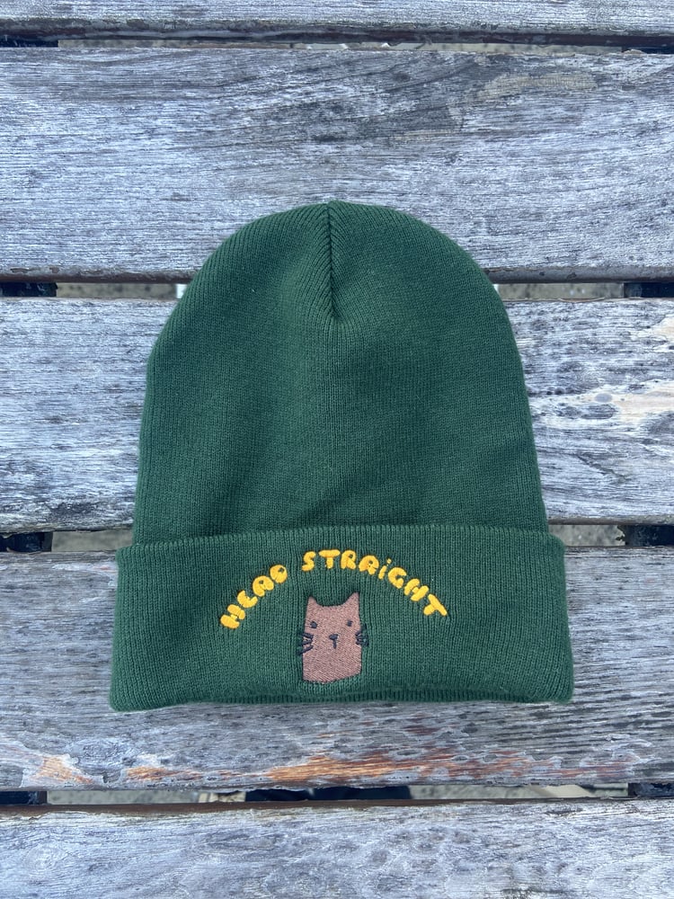 Image of Head Straight Beanie - Green