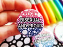 Pride Pin: Bisexual and Proud