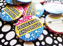 Pride Pin: Pansexual and Proud