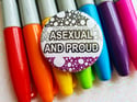 Pride Pin: Asexual and Proud
