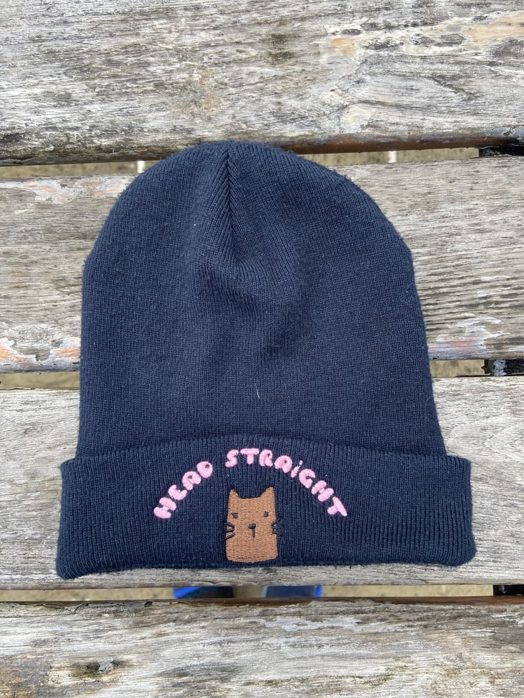 Image of Head Straight Beanie - Blue