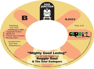 Image of Reggie Soul - My World Of Ecstacy / Mighty Good Loving
