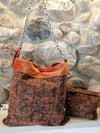 Shopper Bag - Ruggine/grigio