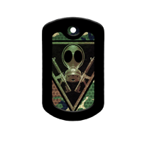 MISSION : INFECT - Camo Dog Tag