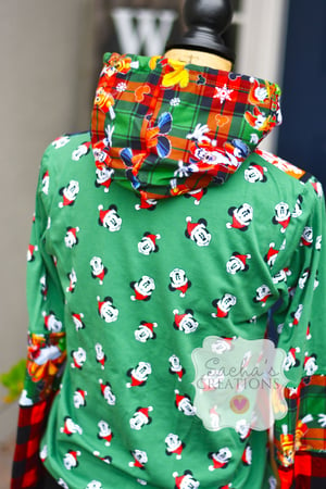 Image of Adult Minnie Holiday Hoodie 