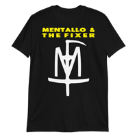 MENTALLO & THE FIXER 'YELLOW LOGO' T-SHIRT (ONLY 8 IN STOCK)