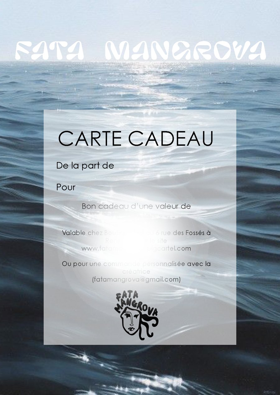 Image of CARTE CADEAU