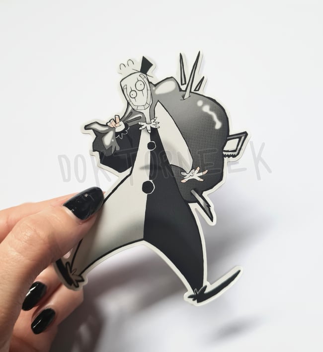 Clown Vinyl Sticker
