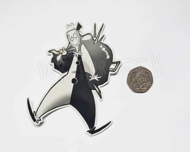 Clown Vinyl Sticker