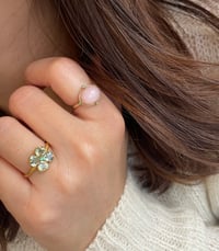 Image 4 of Green Clover Ring