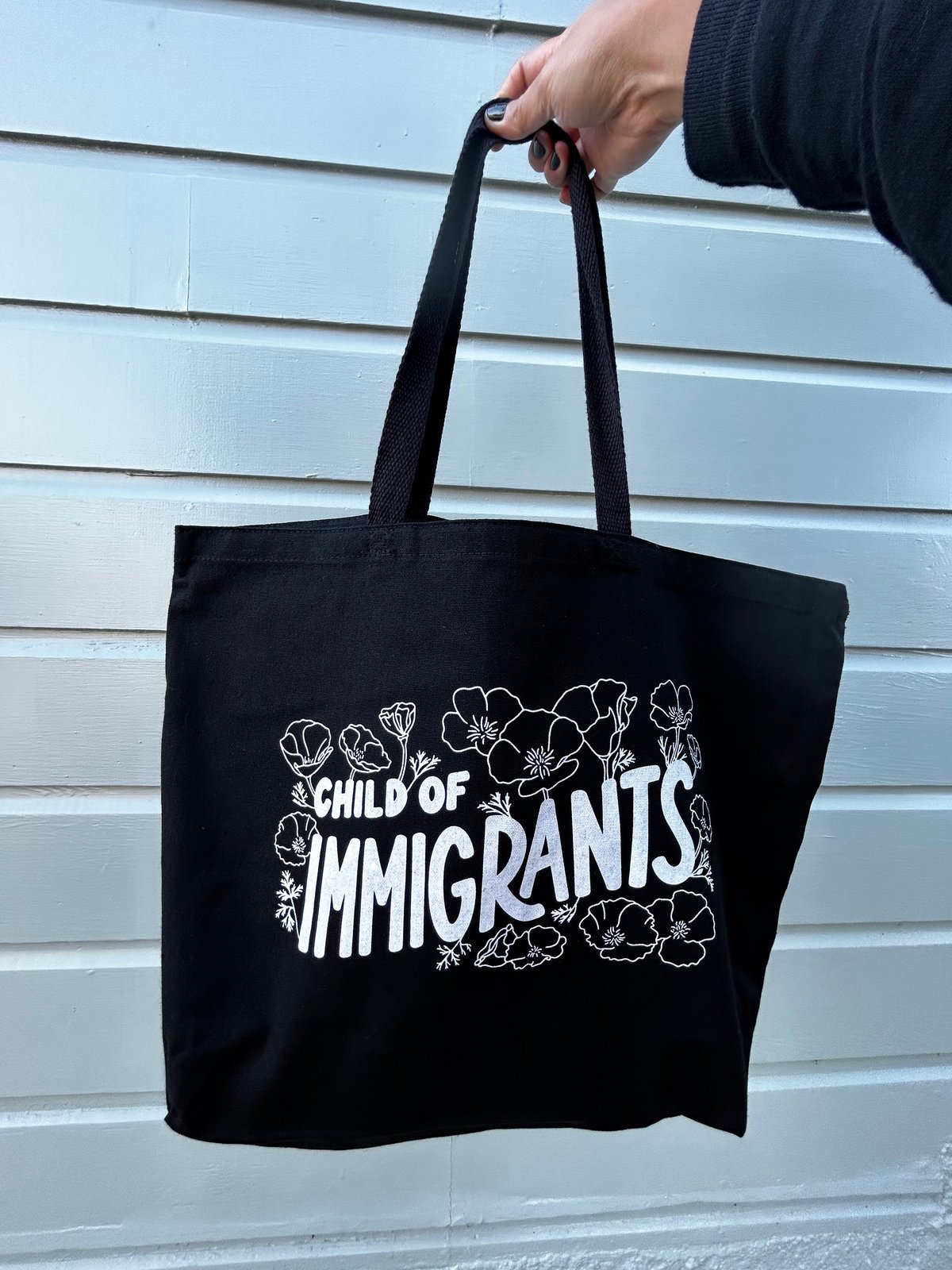 Image of "Child of Immigrants" Tote Bag