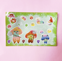 Farmer Froggos sticker sheet