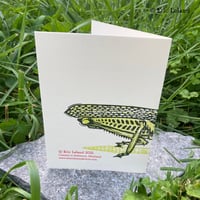 Image 3 of Birthday Card: 'Hoppy Birthday' with grasshopper