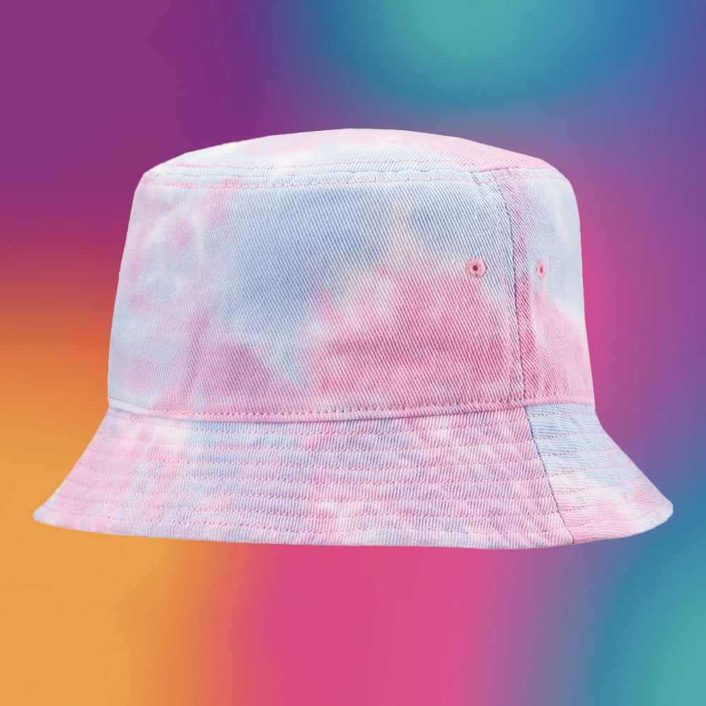 Logo Tie-Dye Bucket Hat - Main Image
