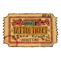 tattoo ticket