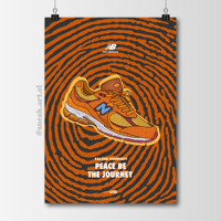 Image 1 of Sneaker Poster New Balance x Salehe Bembury “Peace Be The Jorney”