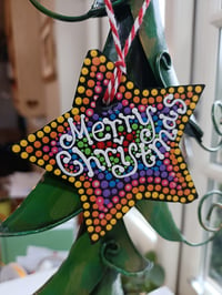 Image 1 of Various Christmas designs on slate star