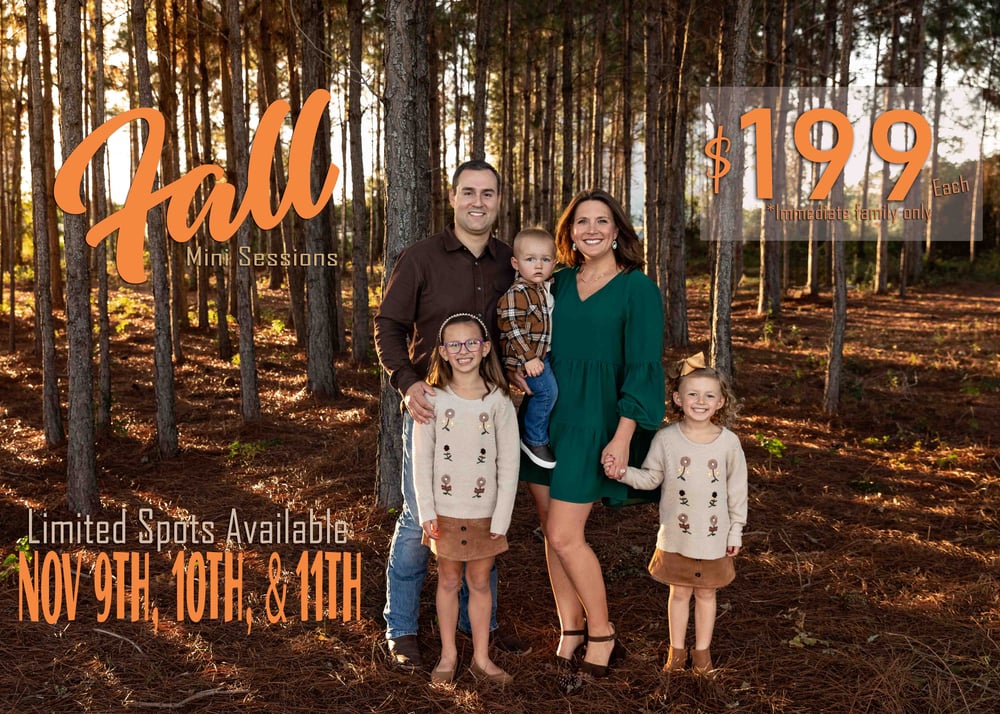 Image of Fall Mini Session - Corpus Location