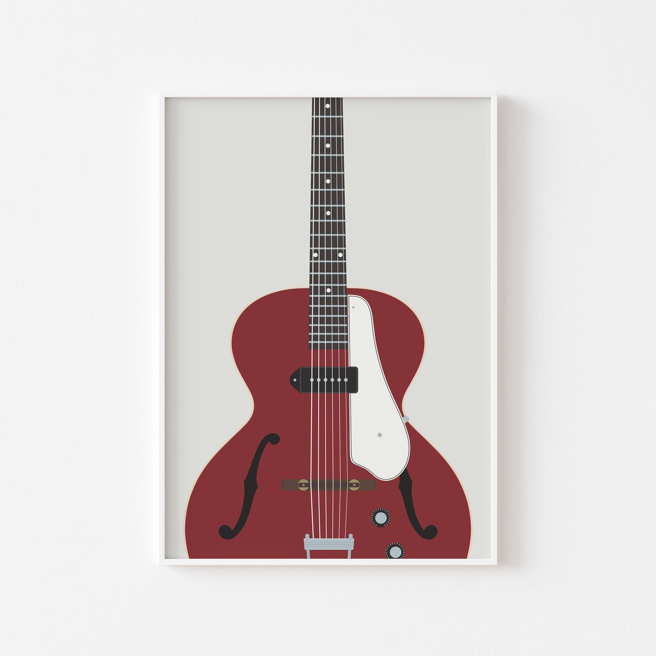 Image of Century Guitar Print